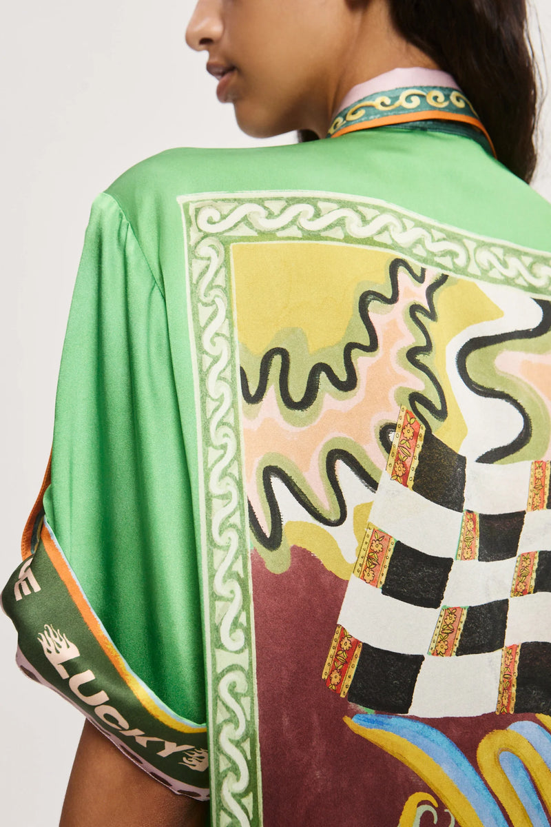 LUCKY PACE SILK SHIRT