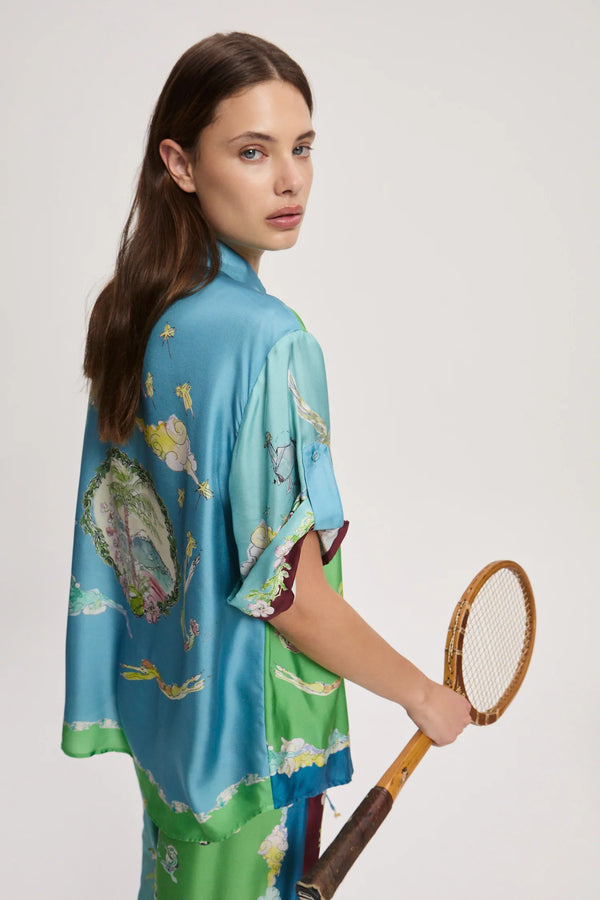 DARIA SILK SHIRT