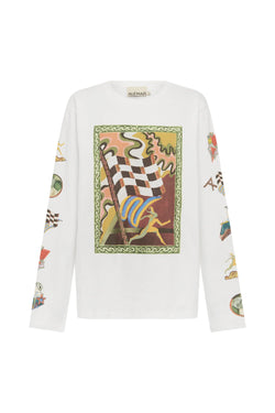 LUCKY PACE PATCH LONG SLEEVE TEE