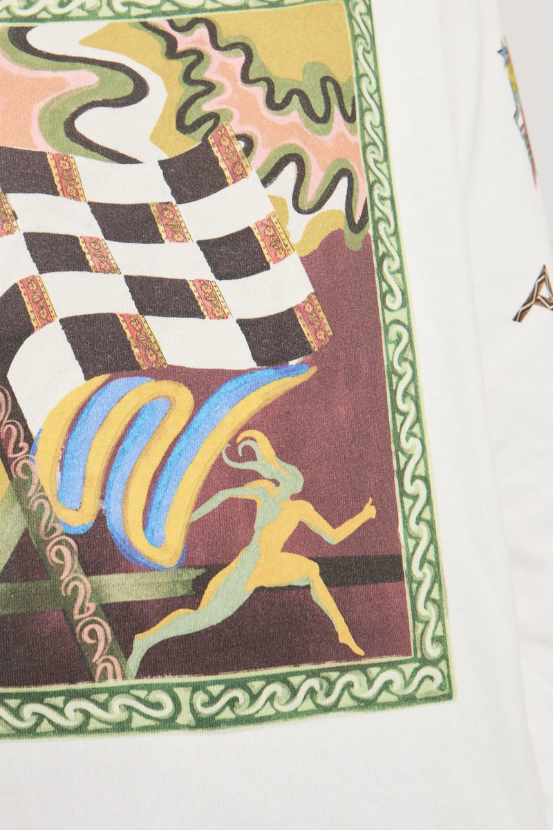 LUCKY PACE PATCH LONG SLEEVE TEE