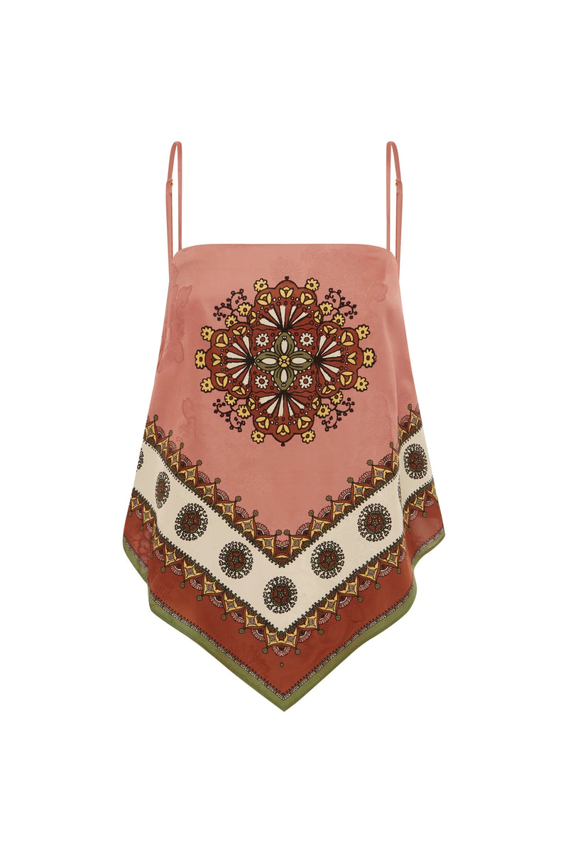 CONTINA SCARF TOP