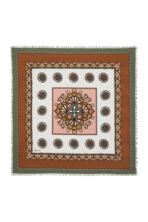 CONTINA MIDI COTTON SCARF