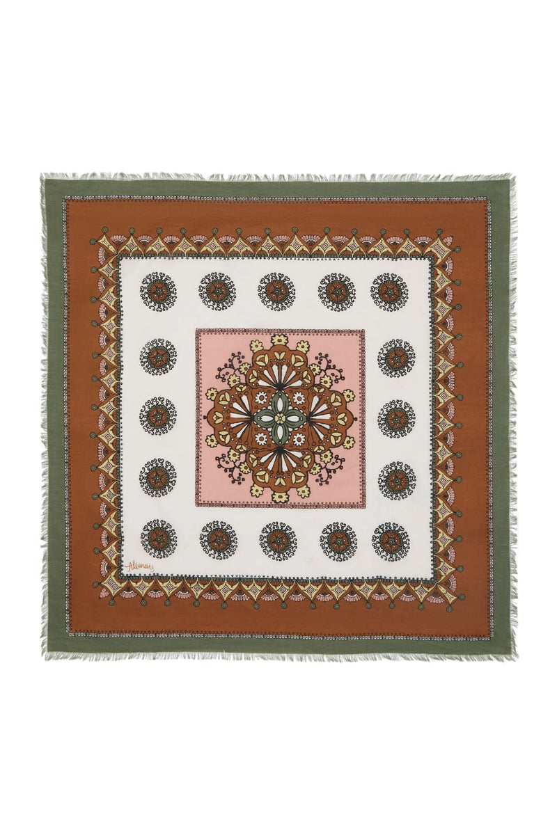 CONTINA MIDI COTTON SCARF