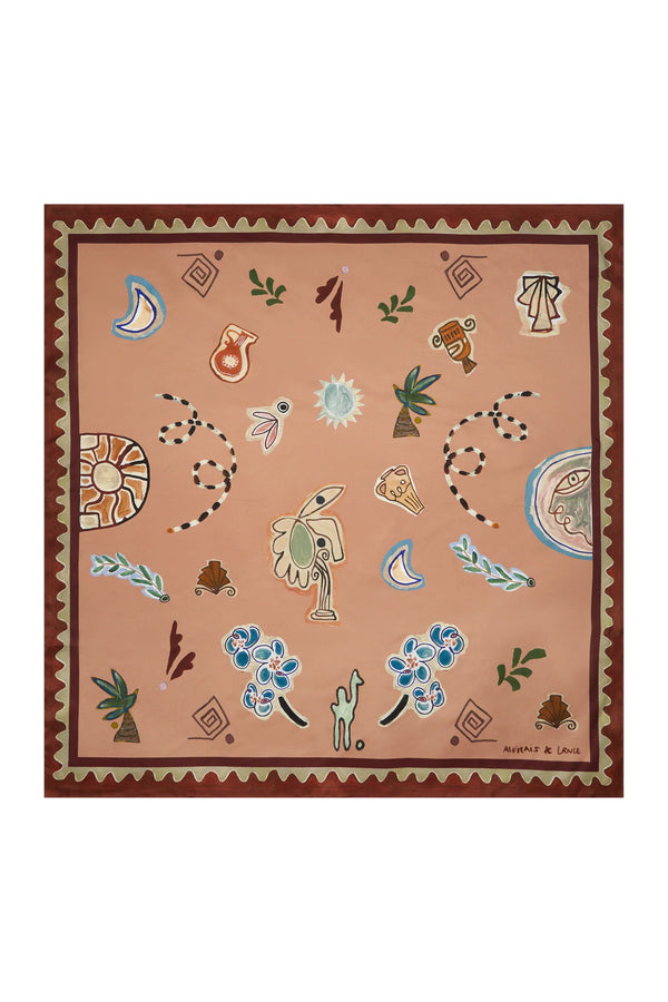 LAURENCE SILK SCARF
