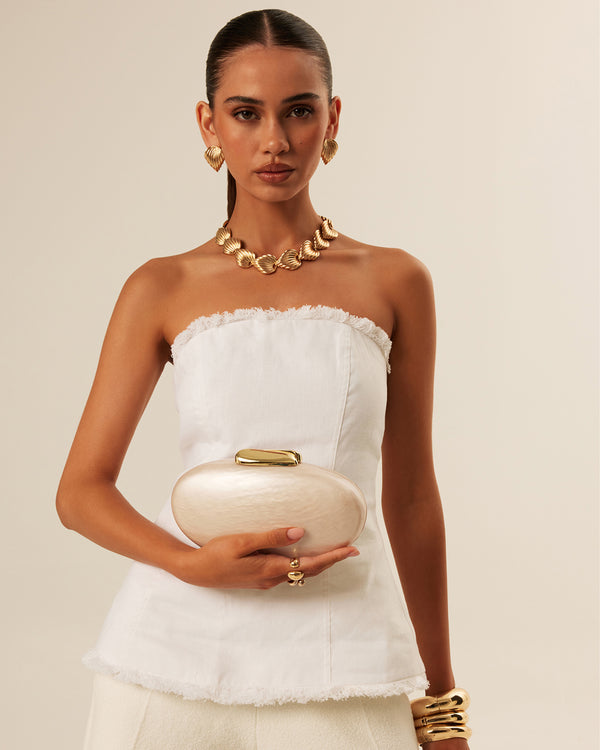 AMINA CLUTCH BAG