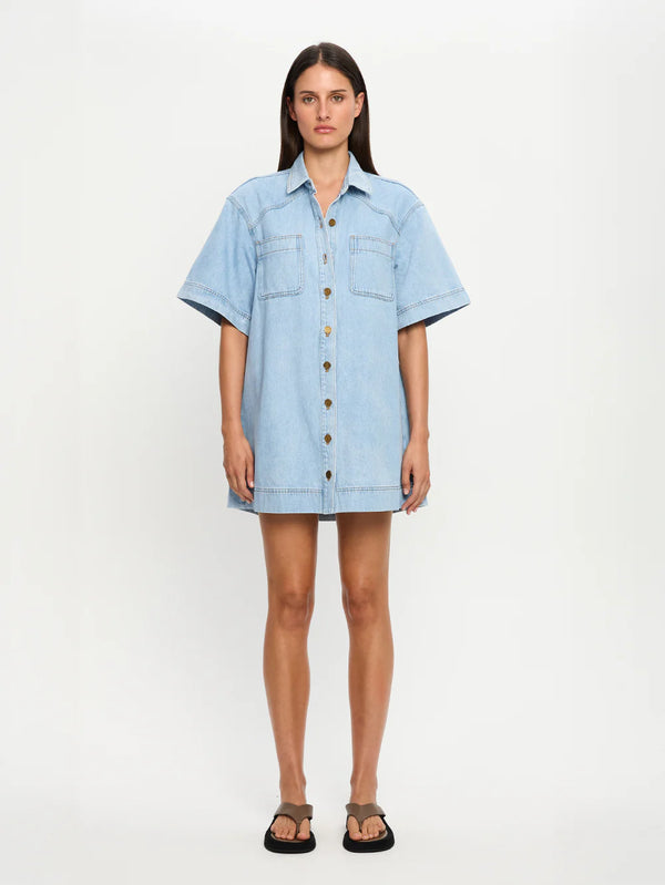 AVERY DENIM DRESS