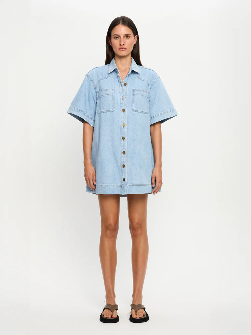 AVERY DENIM DRESS