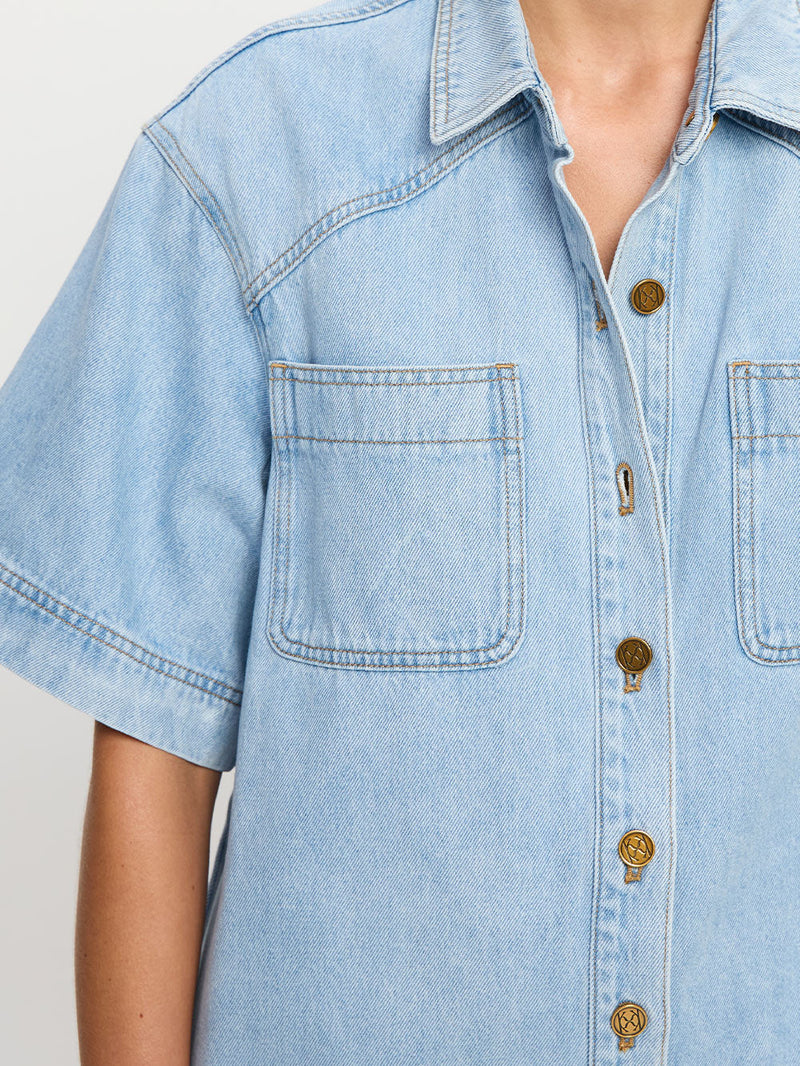 AVERY DENIM DRESS