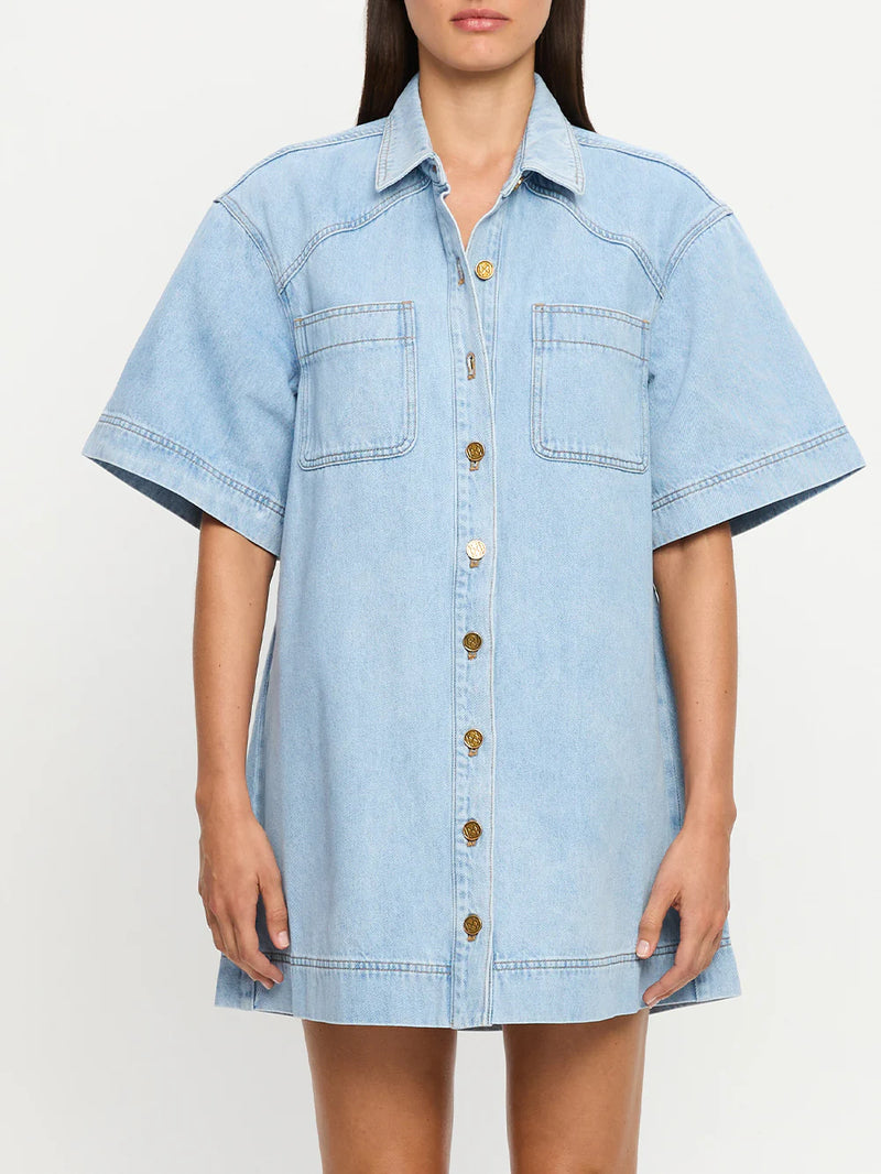 AVERY DENIM DRESS