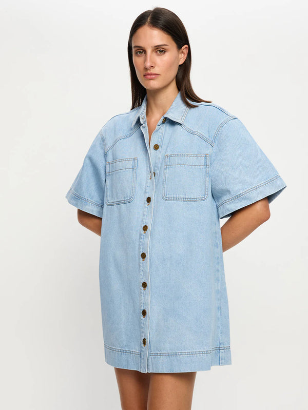 AVERY DENIM DRESS