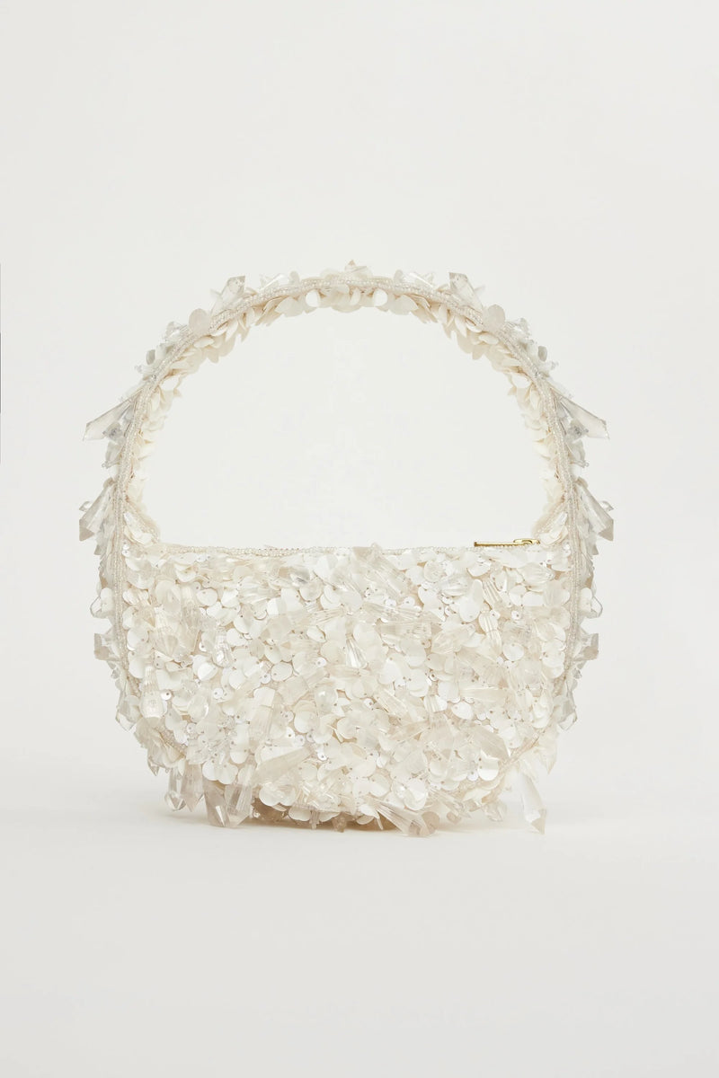 CRYSTAL BIRCH BAG IVORY