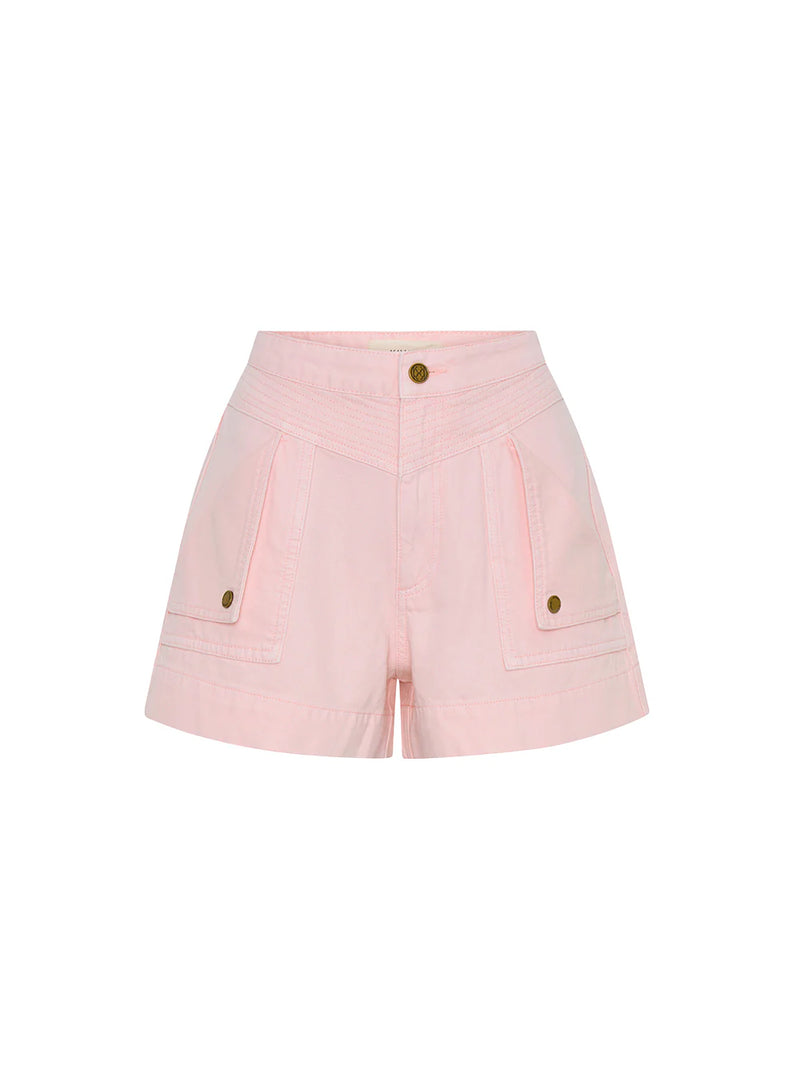 CELENE DENIM SHORT - PINK
