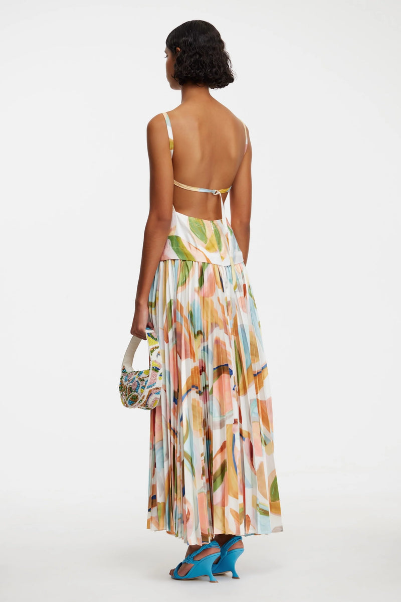 LEASGILL MIDI DRESS