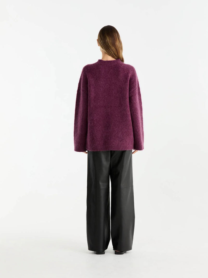 ELLE MOHAIR BLEND KNIT
