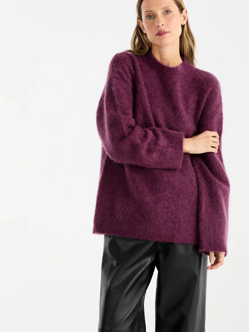 ELLE MOHAIR BLEND KNIT