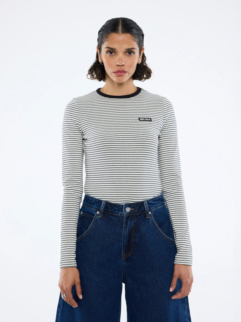 NELLY LONG SLEEVE STRIPE TEE