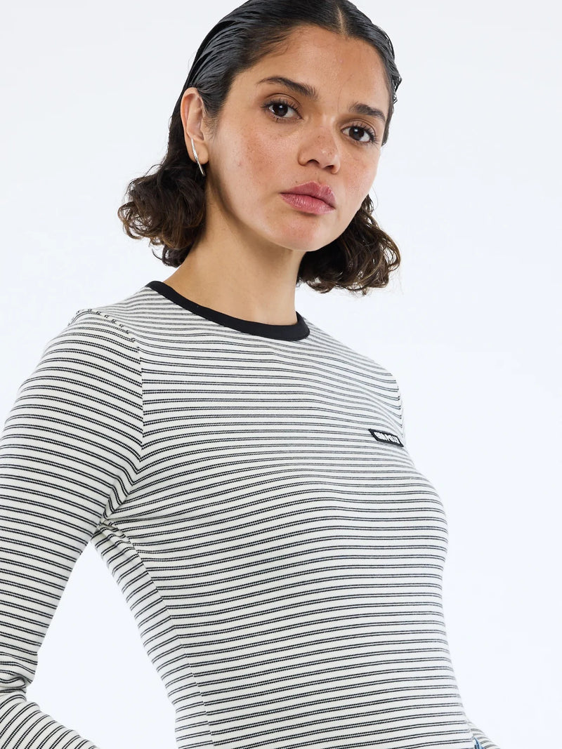 NELLY LONG SLEEVE STRIPE TEE