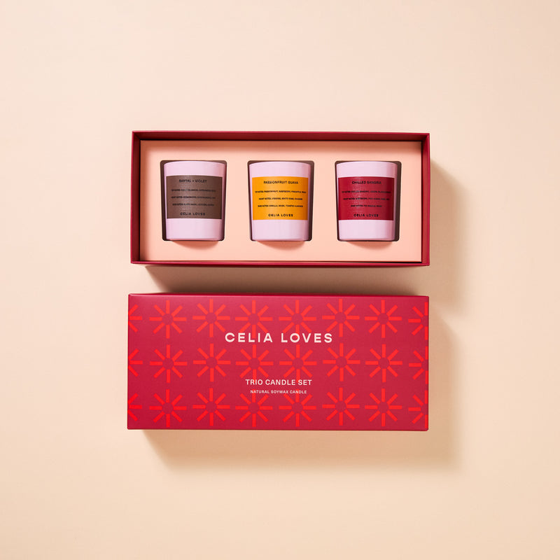 EUROPEAN HOLIDAY - TRIO CANDLE SET