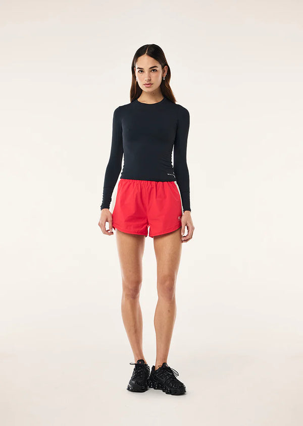 FOUNDATION LONG SLEEVE TOP IN DARK SAPPHIRE