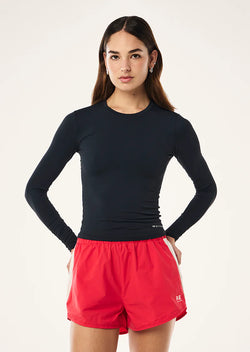 FOUNDATION LONG SLEEVE TOP IN DARK SAPPHIRE