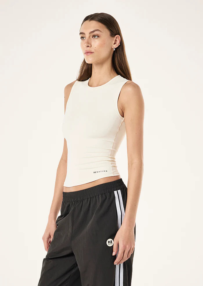 FOUNDATION MUSCLE TANK IN WHISPER WHITE