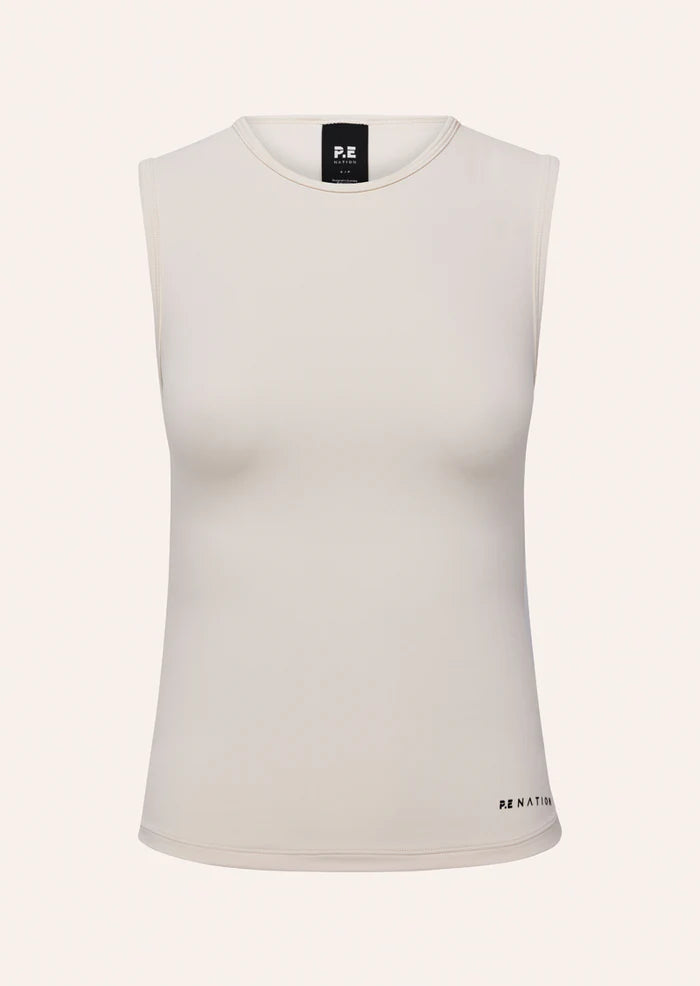 FOUNDATION MUSCLE TANK IN WHISPER WHITE