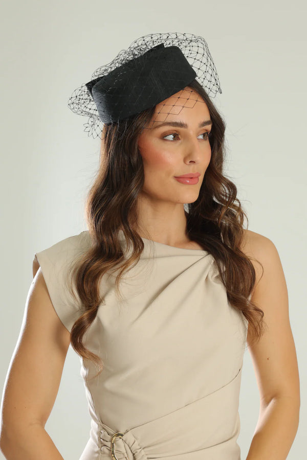 Jacqui Racewear Pillbox Hat