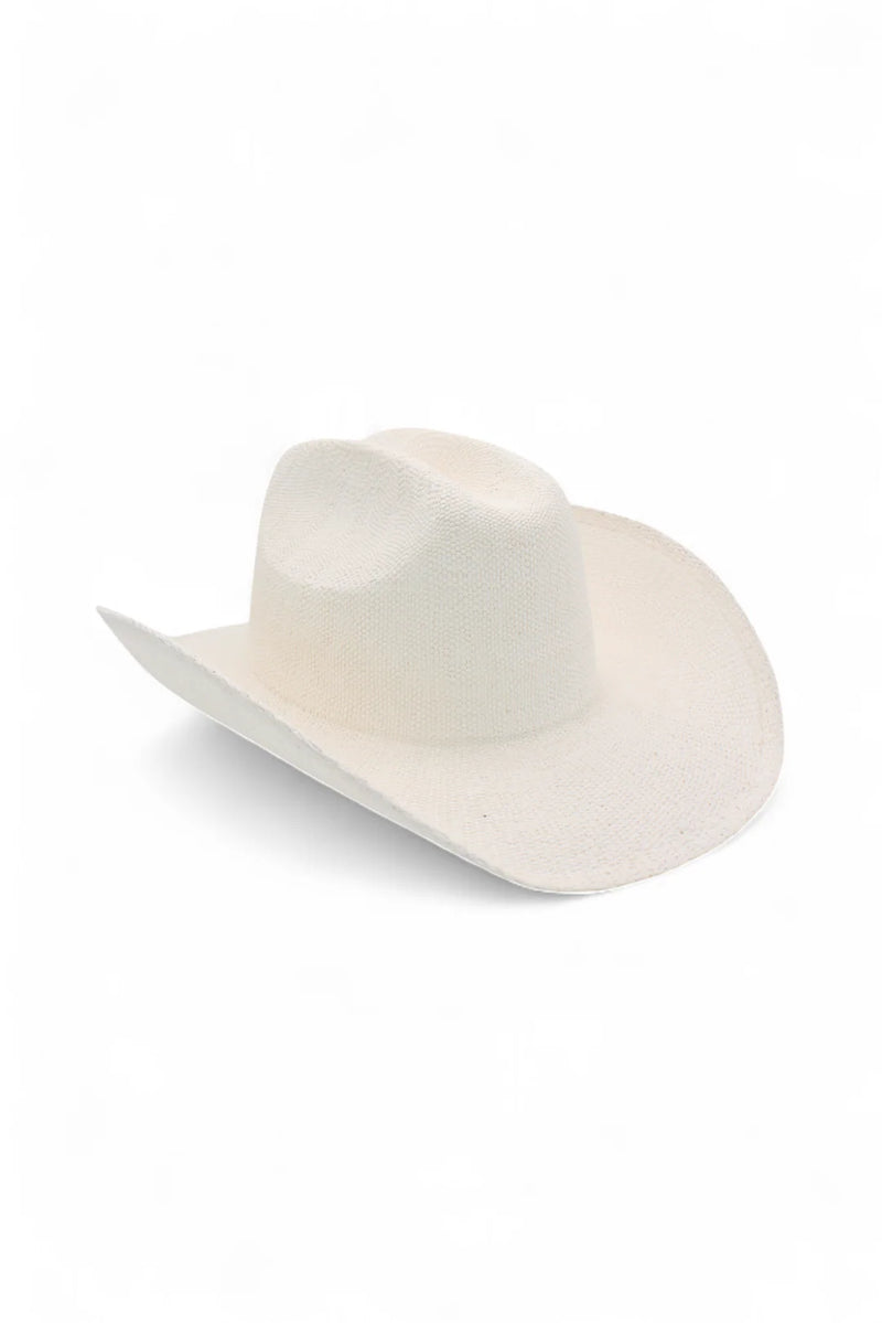 Addison Racewear Fedora in White