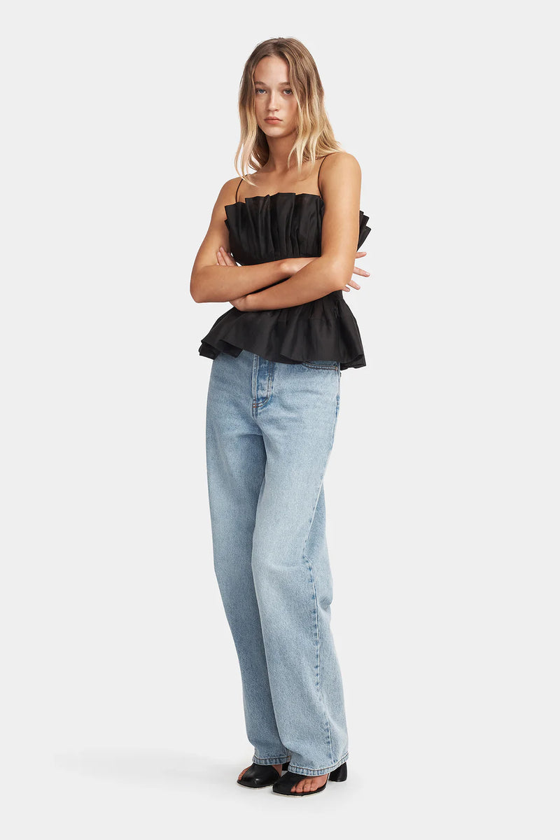 IRVINE TOP - BLACK