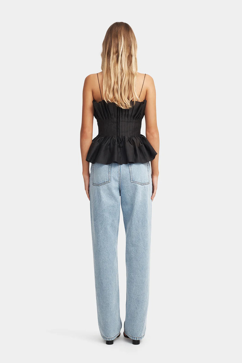 IRVINE TOP - BLACK