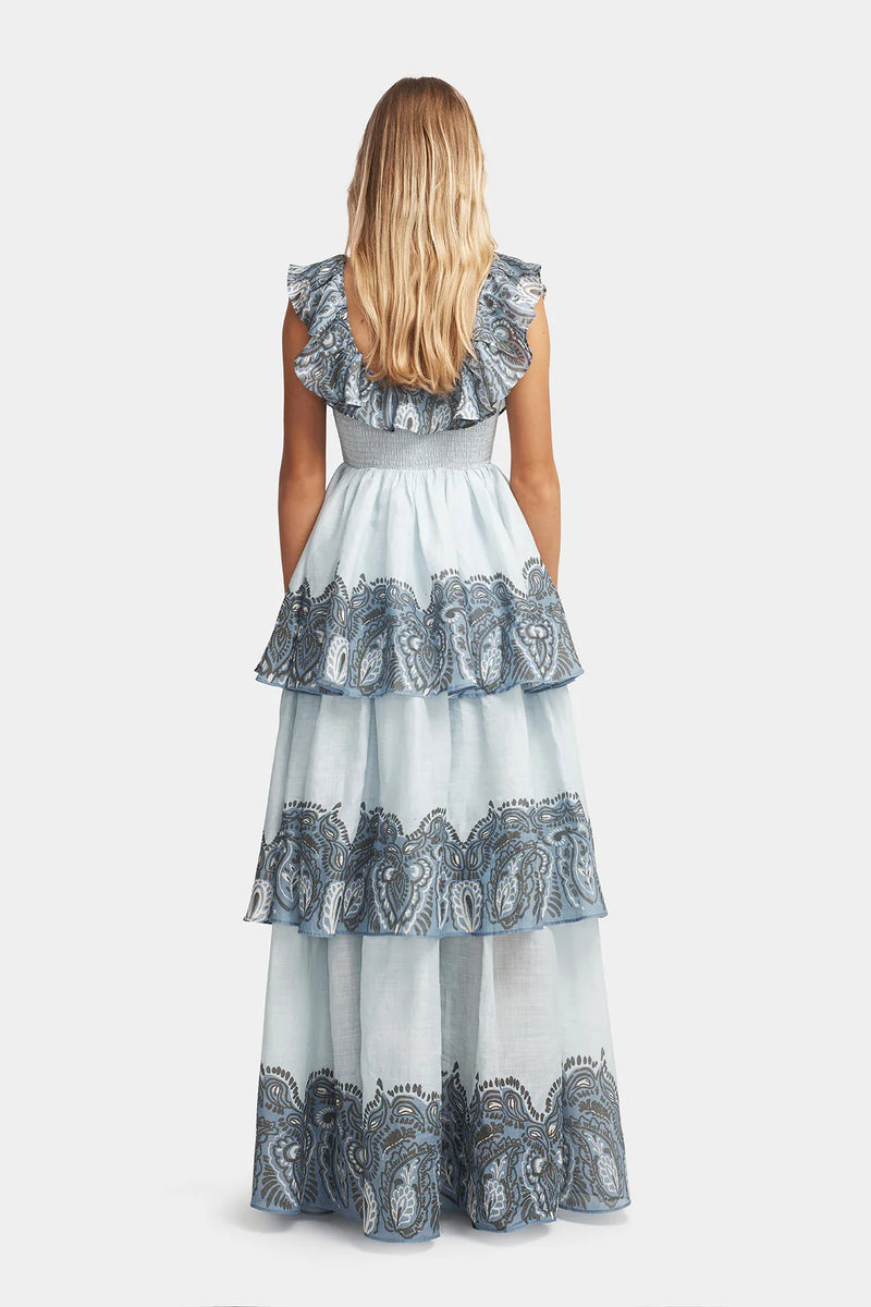 JOSEPHINE MAXI DRESS - BLUEBIRD