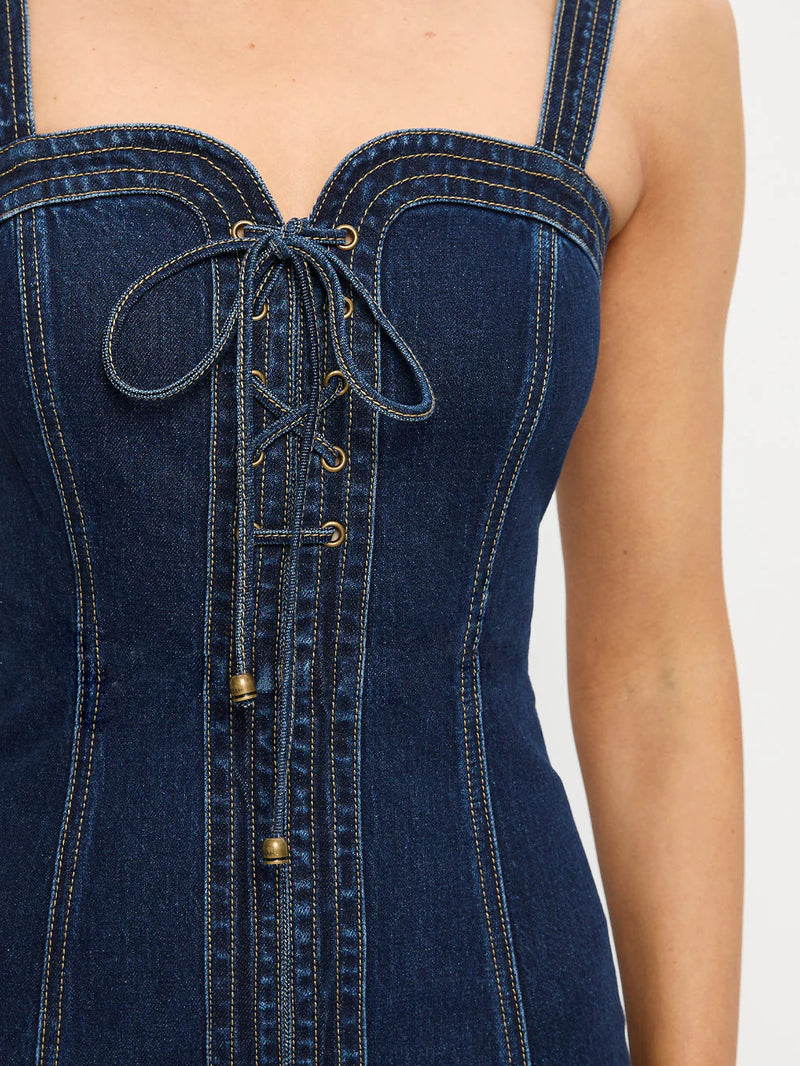 JOELLE DENIM DRESS