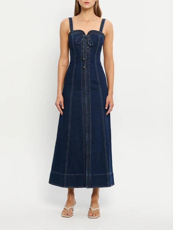 JOELLE DENIM DRESS