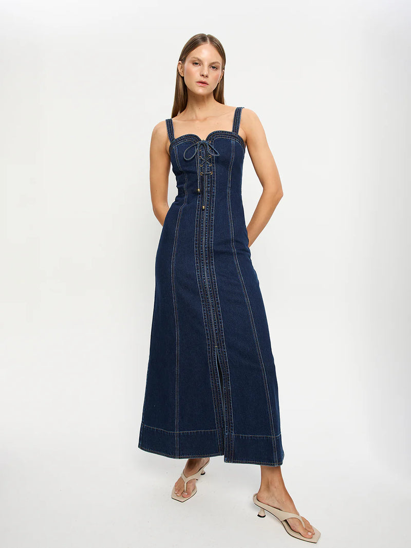 JOELLE DENIM DRESS