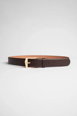 IDA BELT 3.5CM - CHOCOLATE