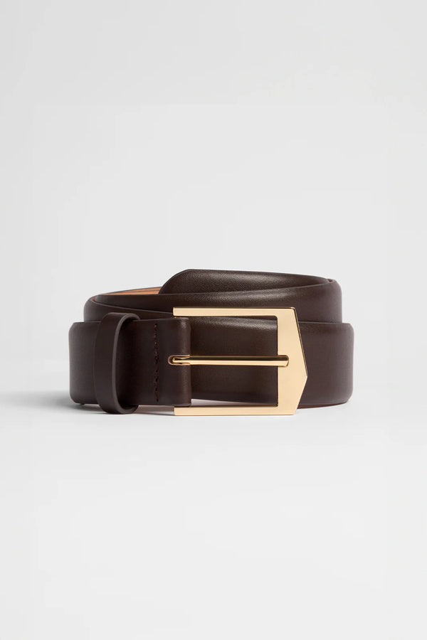 IDA BELT 3.5CM - CHOCOLATE