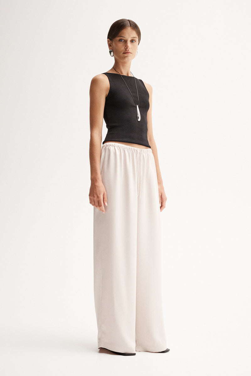 ANOUK KNIT TOP - BLACK