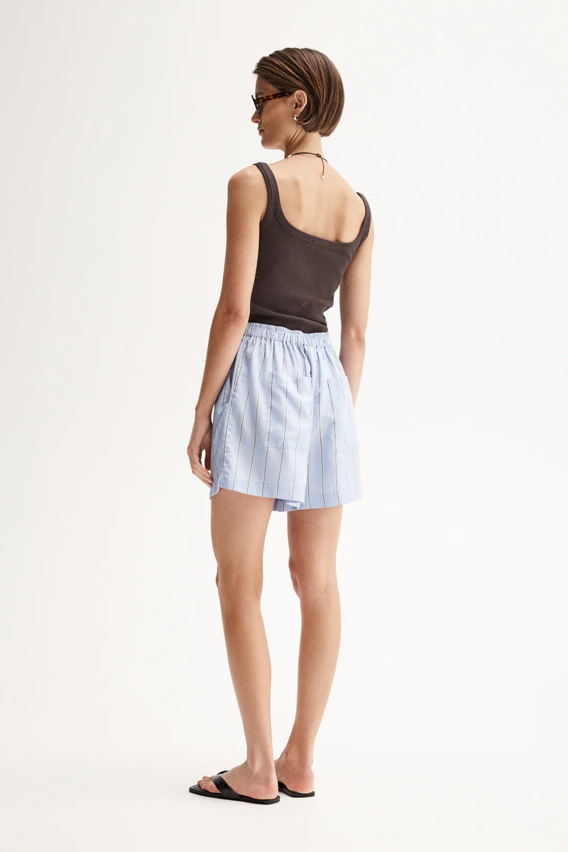 HENRY BLUE STRIPE SHORTS