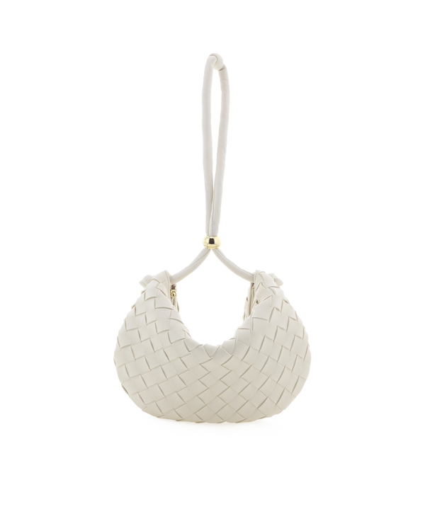 KACEY HANDLE BAG - BONE