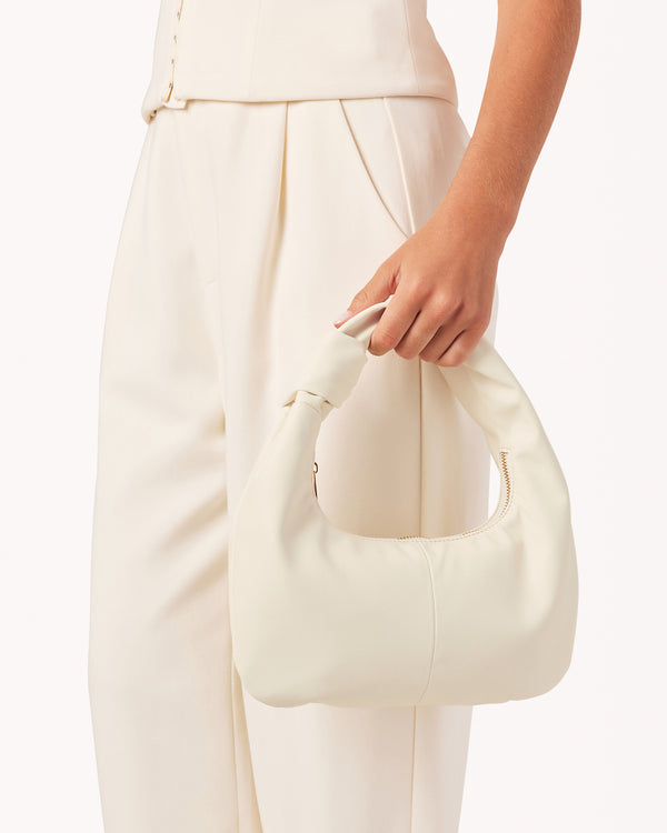 MYLA HANDLE BAG - BONE