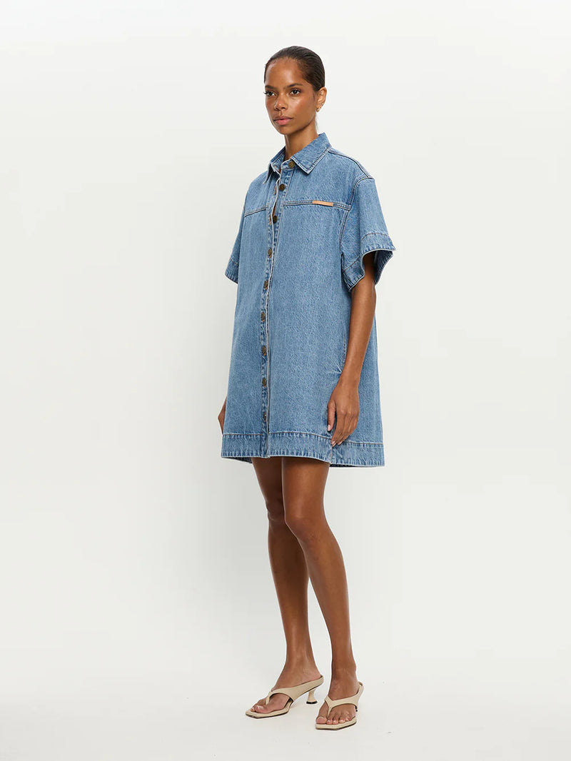 MARLA DENIM MINI DRESS