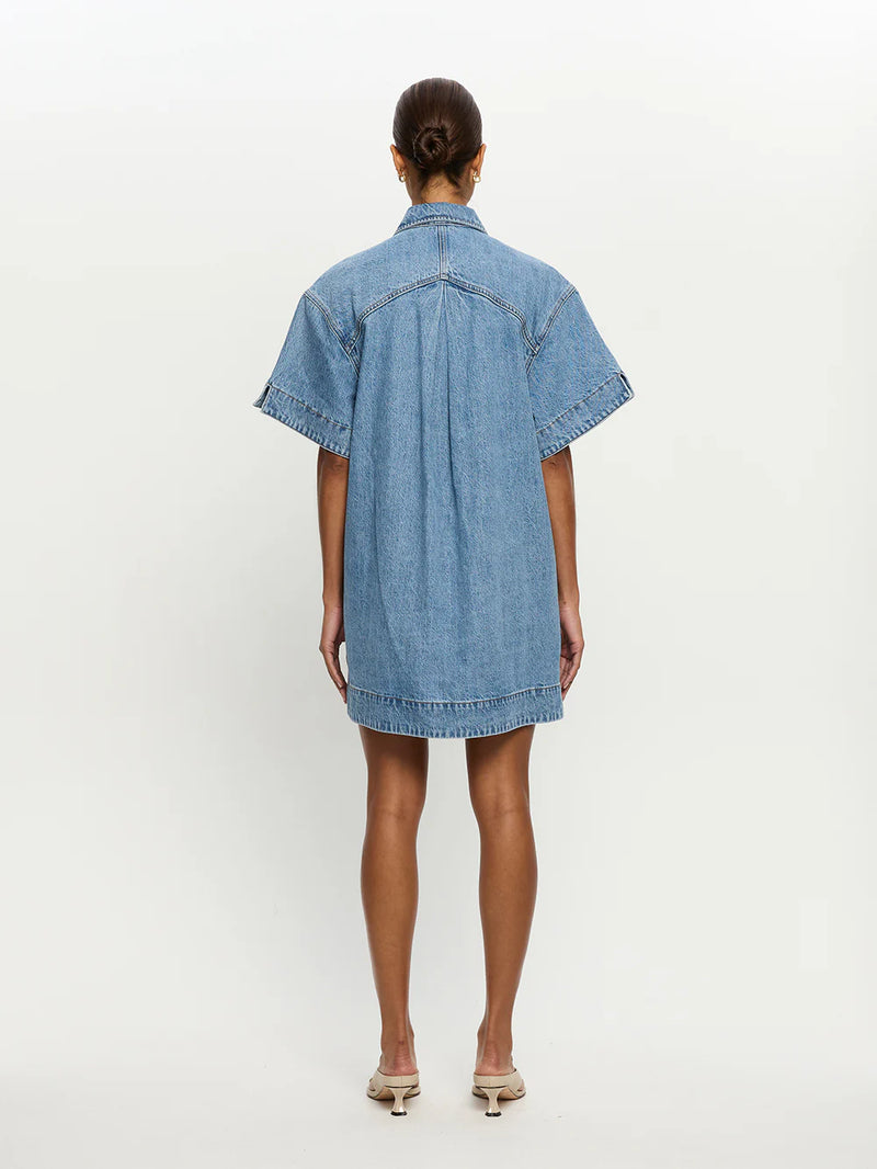 MARLA DENIM MINI DRESS