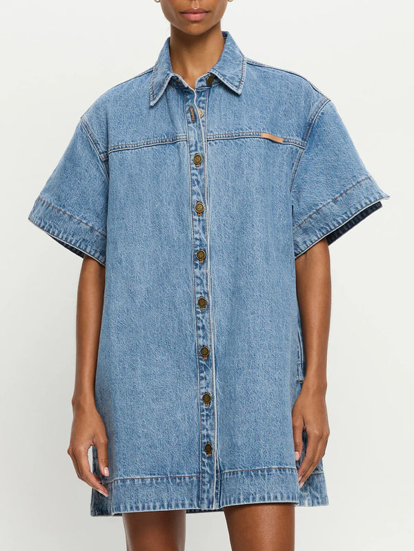 MARLA DENIM MINI DRESS
