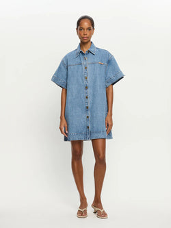 MARLA DENIM MINI DRESS