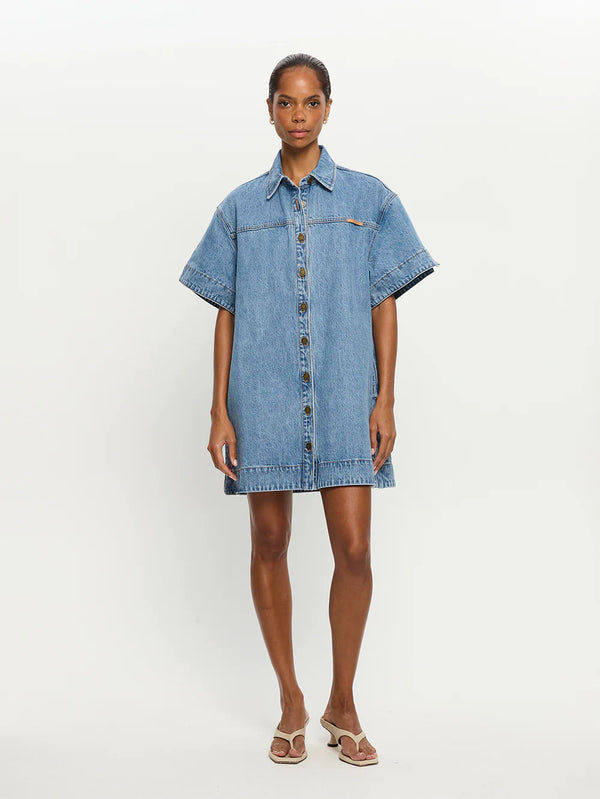 MARLA DENIM MINI DRESS