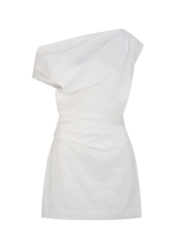 PALLAS MINI DRESS - CHALK