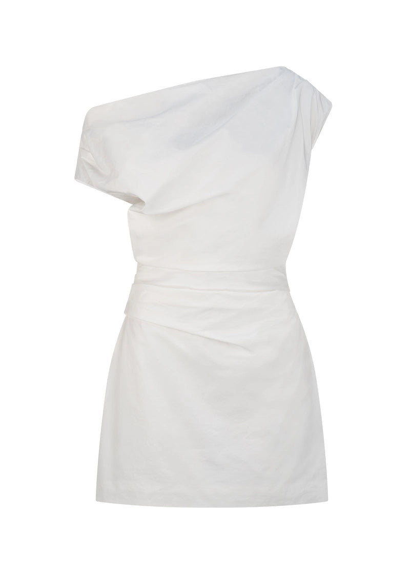 PALLAS MINI DRESS - CHALK
