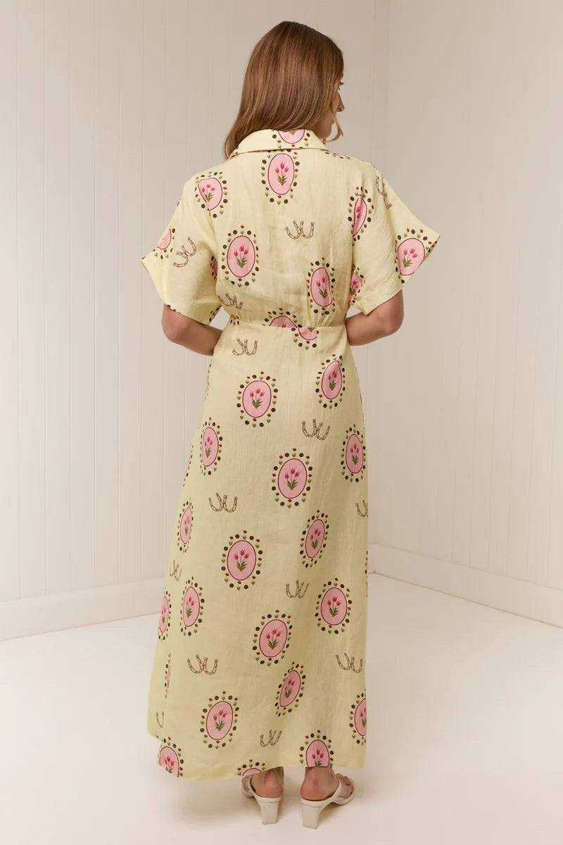 JASMINE DRESS - SAVANNA TILE