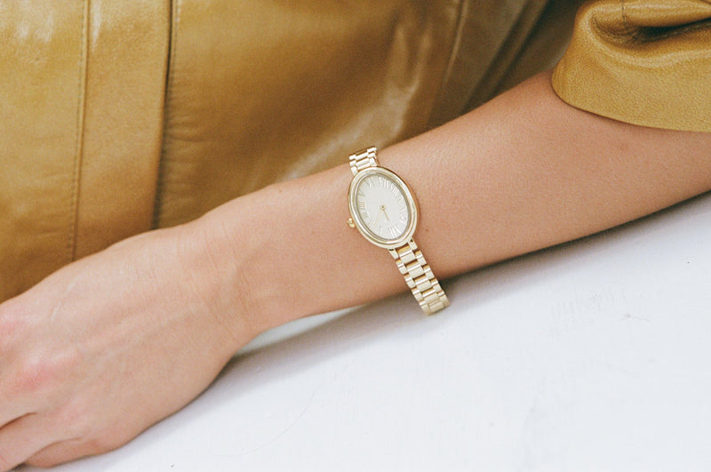 BABY LINK WATCH - GOLD FACE/GOLD