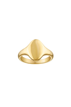 EGG SIGNET RING
